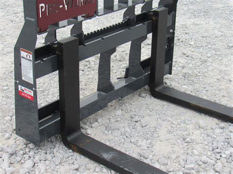 j skid steer forks manufactured in the us 5500 pound|Pallet Forks (5500 lb., Hydraulic Sliding) .